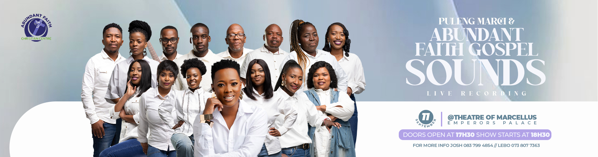 Puleng March & The Abundant Faith Gospel Sounds Live Recording			