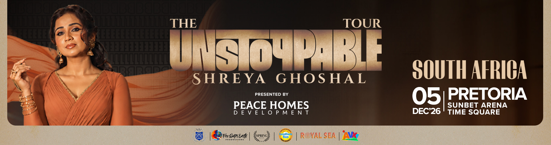 Shreya Ghoshal - The Unstoppable Tour