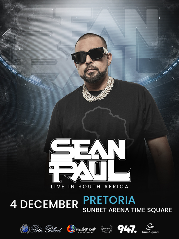 Sean Paul Live - Pretoria
