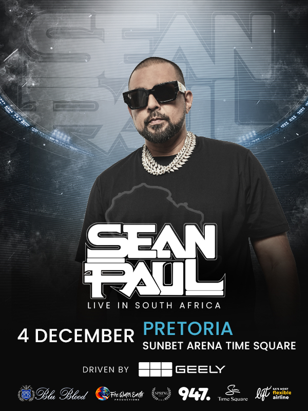 Sean Paul Live - Pretoria
