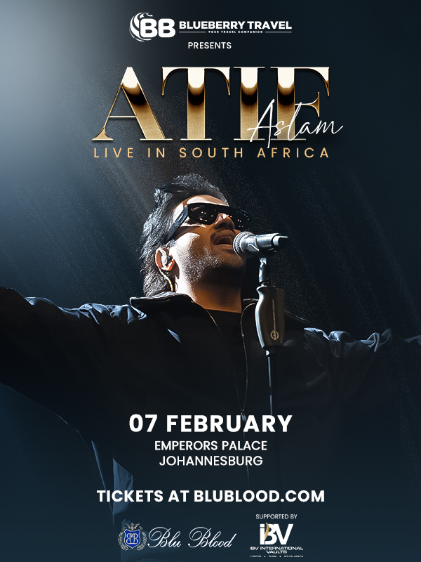 Atif Aslam - South Africa 2026 - Johannesburg